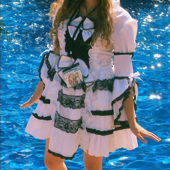 Dresses & Skirts - Kawaii Sweet Lolita Dress (handmade)